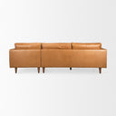 Mercana Elton 68.1" x 34.3" x 111.4" Solid Wood Sectional Sofa