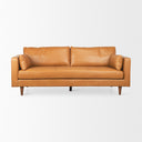Mercana Elton 87.8" x 37.8" x 34.6" Genuine Leather Standard Sofa