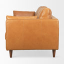 Mercana Elton 87.8" x 37.8" x 34.6" Genuine Leather Standard Sofa