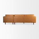Mercana Svend 75.2" x 37.8" x 33.9" Solid Wood Sectional Sofa