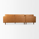 Mercana Svend 75.2" x 37.8" x 33.9" Solid Wood Sectional Sofa