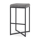 Mercana Frodo 16.5" x 16.5" x 30.3" Fabric Stool