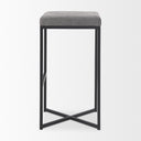 Mercana Frodo 16.5" x 16.5" x 30.3" Fabric Stool