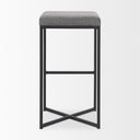 Mercana Frodo 16.5" x 16.5" x 30.3" Fabric Stool