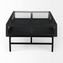 Mercana Arelius 49.5" x 28" x 15" Solid Wood Coffee Table
