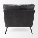 Mercana Cochrane 34.5" x 33" x 32.5" Leather Side Chair