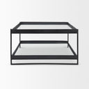 Mercana Trey 32" x 10" x 56" Glass Coffee Table