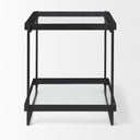 Mercana Trey 22" x 22" x 24" Metal Side Table