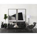 Mercana Cochrane 82" x 33" x 32" Genuine Leather Standard Sofa