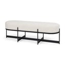 Mercana Amelia 18" x 55" x 18" Upholstered Bench