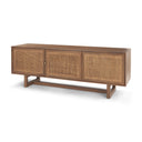 Mercana Grier 65" x 18.8" x 23" Solid Wood Media Unit