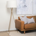 Mercana Ambrose 20" x 20" x 61.8" Metal Floor Lamp