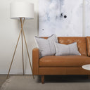 Mercana Ambrose 20" x 20" x 61.8" Metal Floor Lamp