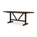 Mercana Viktor 84" x 42" x 30" Solid Wood Dining Table