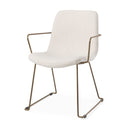 Mercana Sawyer 22.4" x 24.8" x 34.6" Metal Dining Chair