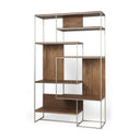 Mercana Morris 47.3" x 15" x 75.5" Solid Wood Wall Shelf
