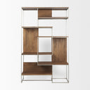 Mercana Morris 47.3" x 15" x 75.5" Solid Wood Wall Shelf