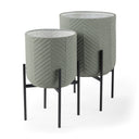 Mercana Mabel 15.4" x 15.4" x 24.8" Metal Pot