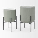 Mercana Mabel 15.4" x 15.4" x 24.8" Metal Pot