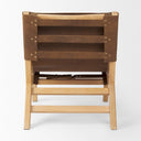 Mercana Elodie 24.4" x 31.9" x 30.7" Solid Wood Side Chair