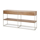 Mercana Morris 63" x 15" x 31" Wood Console Table