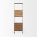 Mercana Morris 20" x 15" x 71" Solid Wood Wall Shelf