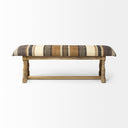 Mercana Greenfield 59" x 14.3" x 19" Solid Wood Bench