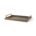 Mercana Shay 22" x 15" x 3" Metal Tray