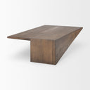 Mercana West 55" x 14" x 32" Solid Wood Coffee Table