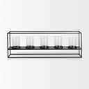Mercana Cindy 27" x 4.9" x 9.1" Metal Candle Holder