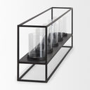 Mercana Cindy 27" x 4.9" x 9.1" Metal Candle Holder