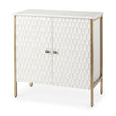 Mercana Savannah 31.5" x 15.7" x 31.5" Iron Accent Cabinet