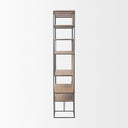 Mercana Morris 47.3" x 15" x 75.5" Solid Wood Wall Shelf