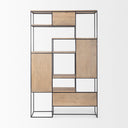 Mercana Morris 47.3" x 15" x 75.5" Solid Wood Wall Shelf