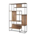 Mercana Morris 47.3" x 15" x 75.5" Solid Wood Wall Shelf