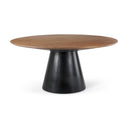 Mercana Mitchell 63" x 63" x 31" Solid Wood Dining Table