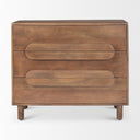 Mercana Astrid 36" x 17" x 30.3" Solid Wood Accent Cabinet