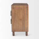 Mercana Astrid 36" x 17" x 30.3" Solid Wood Accent Cabinet