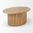 Mercana Terra 48" x 28" x 15" Solid Wood Coffee Table