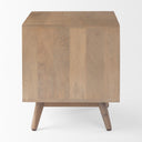 Mercana Sable 19" x 19" x 21" Solid Wood Side Table