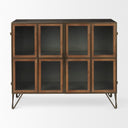 Mercana Pandora 36.8" x 16.3" x 29.9" Iron Accent Cabinet