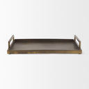 Mercana Shay 22" x 15" x 3" Metal Tray