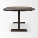 Mercana Viktor 94" x 42" x 30" Solid Wood Dining Table