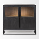 Mercana Sloan 40" x 17.5" x 36.3" Solid Wood Accent Cabinet