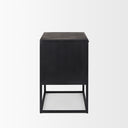 Mercana Sloan 28" x 17.5" x 26.3" Metal Side Table
