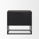Mercana Sloan 28" x 17.5" x 26.3" Metal Side Table