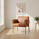 Mercana Ashton 28.5" x 29.7" x 31.5" Fabric Side Chair