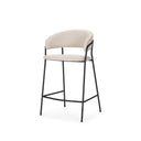 Mercana Carolyn 19.3" x 20.5" x 35.4" Metal Stool