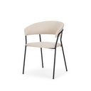 Mercana Carolyn 20.5" x 23.8" x 31" Metal Dining Chair