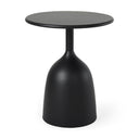 Mercana Talulla 16.5" x 16.5" x 19.7" Metal Side Table